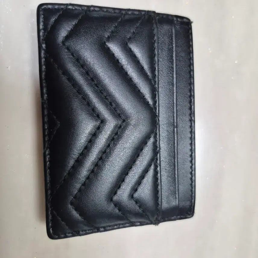 [BUNJANG] Gucci Marmont Card Wallet Black / 구찌 마몬트 카드 지갑
