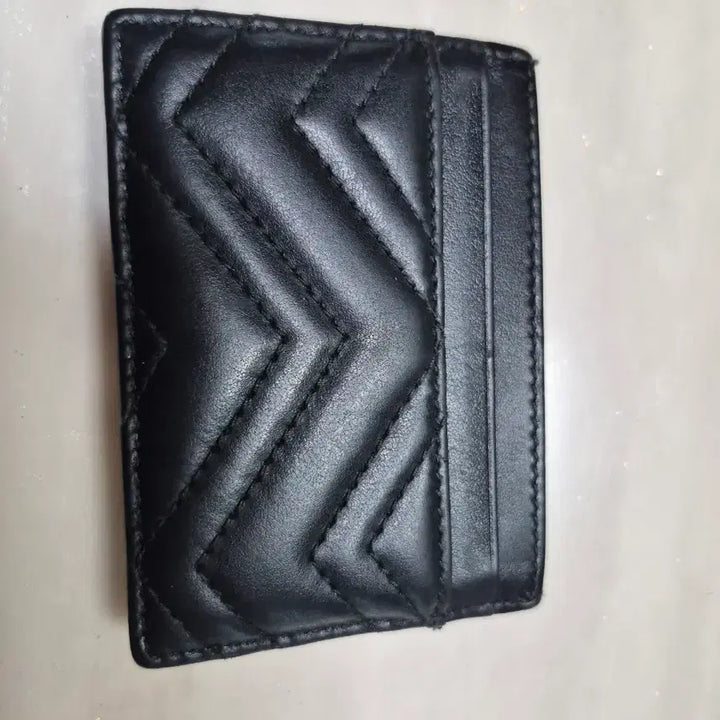[BUNJANG] Gucci Marmont Card Wallet Black / 구찌 마몬트 카드 지갑
