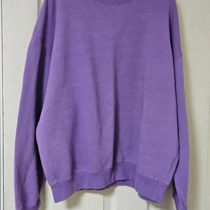 [BUNJANG] SPAO Purple Sweatshirt T-shirt / 스파오 퍼플 맨투맨 티셔츠