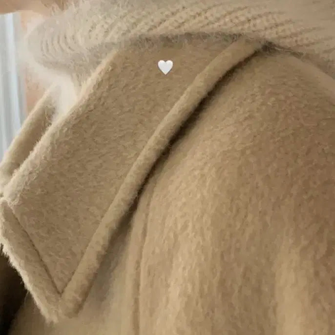 [BUNJANG] MONE Ribbon Alpha Alpaca Coat / MONE 리본빛 잭알파카 코트