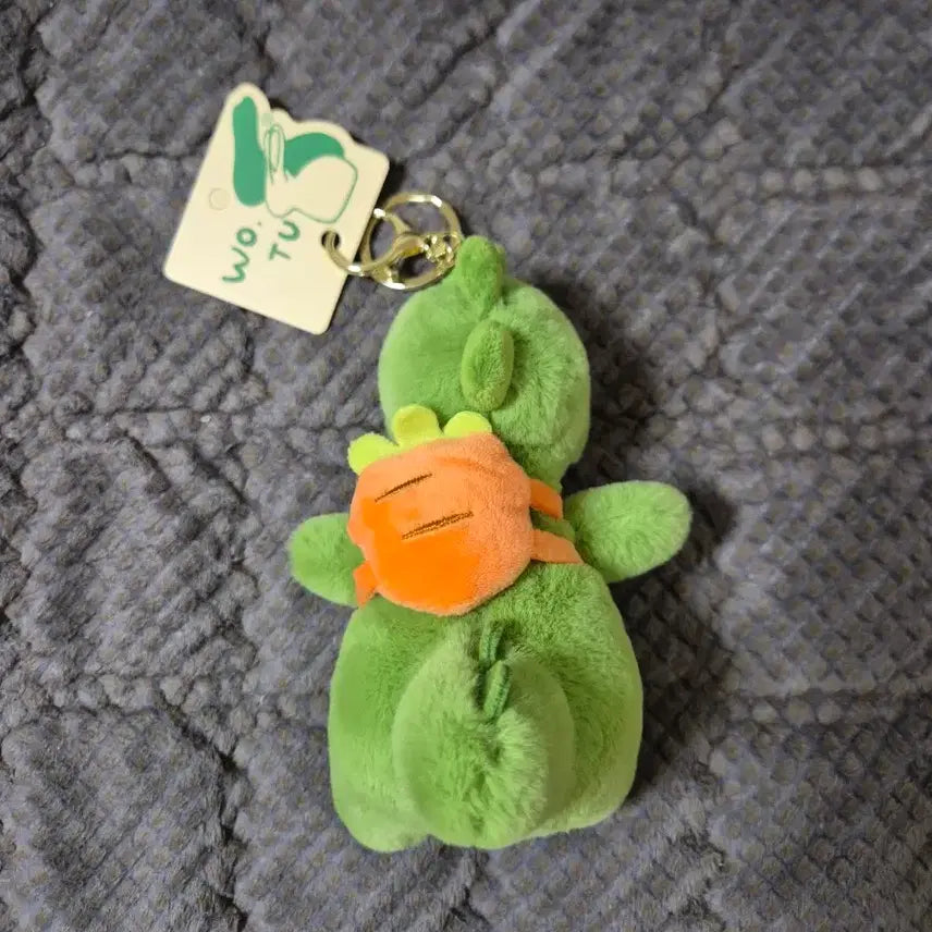 [BUNJANG] Dinosaur Doll Keyring - Green New / 공룡 인형 키링 녹색 새상품