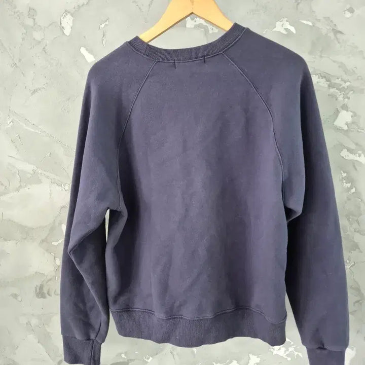 [BUNJANG] Polo Ralph Lauren Navy Crewneck Sweatshirt / 폴로 랄프로렌 네이비 맨투맨 티셔츠 m