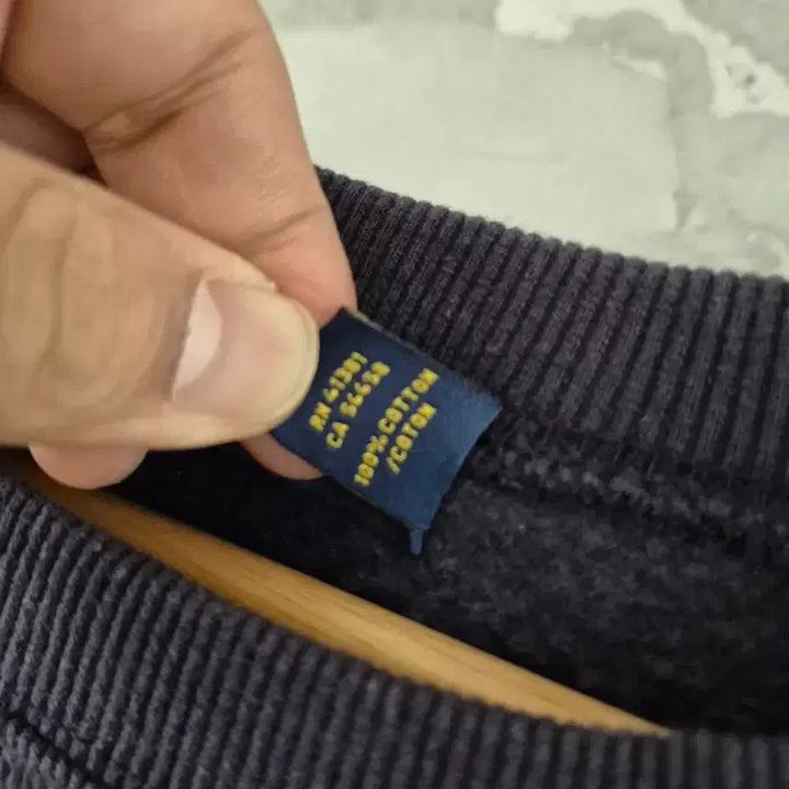 [BUNJANG] Polo Ralph Lauren Navy Crewneck Sweatshirt / 폴로 랄프로렌 네이비 맨투맨 티셔츠 m