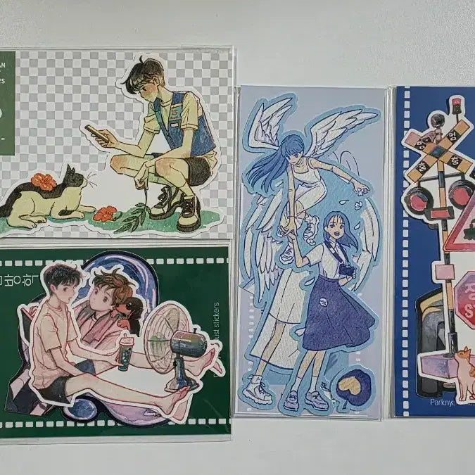 [BUNJANG] Park Nyam Seal Sticker Set / 박냠님 다꾸 인물스티커 씰스티커 조각스티커