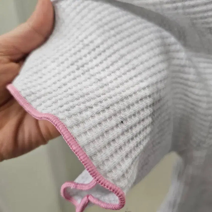 [BUNJANG] Waffle Short Sleeve Pajama Set / 와플 반팔 파자마세트