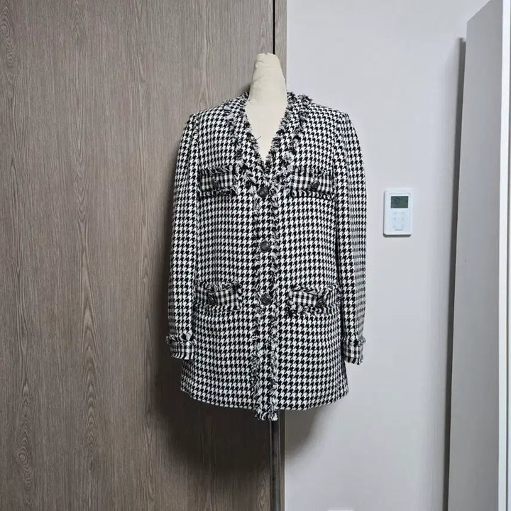 [BUNJANG] DOHO Houndstooth Check Tweed Jacket / DOHO 도호 하운드투스 체크 트위드 자켓