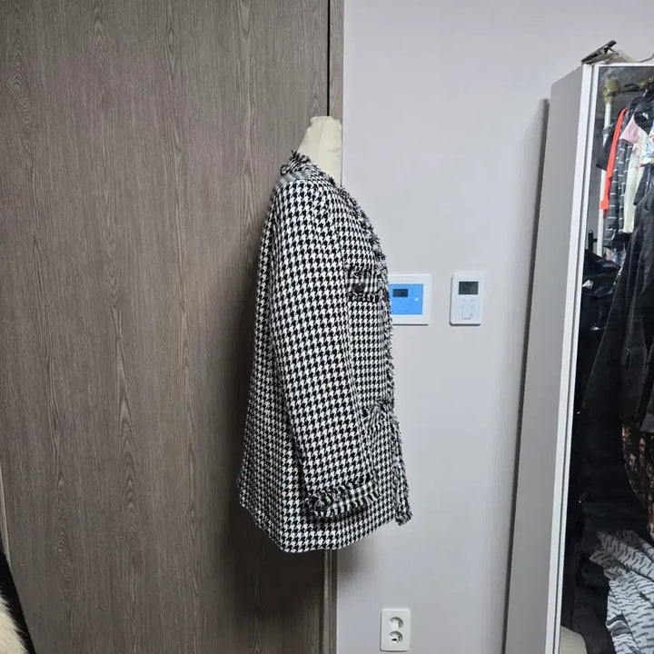 [BUNJANG] DOHO Houndstooth Check Tweed Jacket / DOHO 도호 하운드투스 체크 트위드 자켓