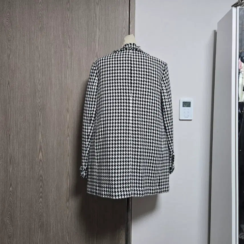 [BUNJANG] DOHO Houndstooth Check Tweed Jacket / DOHO 도호 하운드투스 체크 트위드 자켓