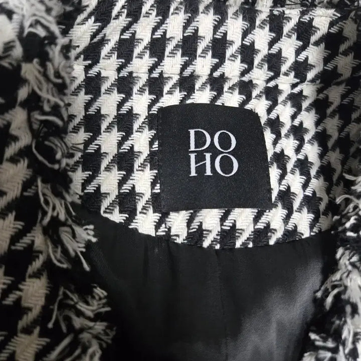 [BUNJANG] DOHO Houndstooth Check Tweed Jacket / DOHO 도호 하운드투스 체크 트위드 자켓