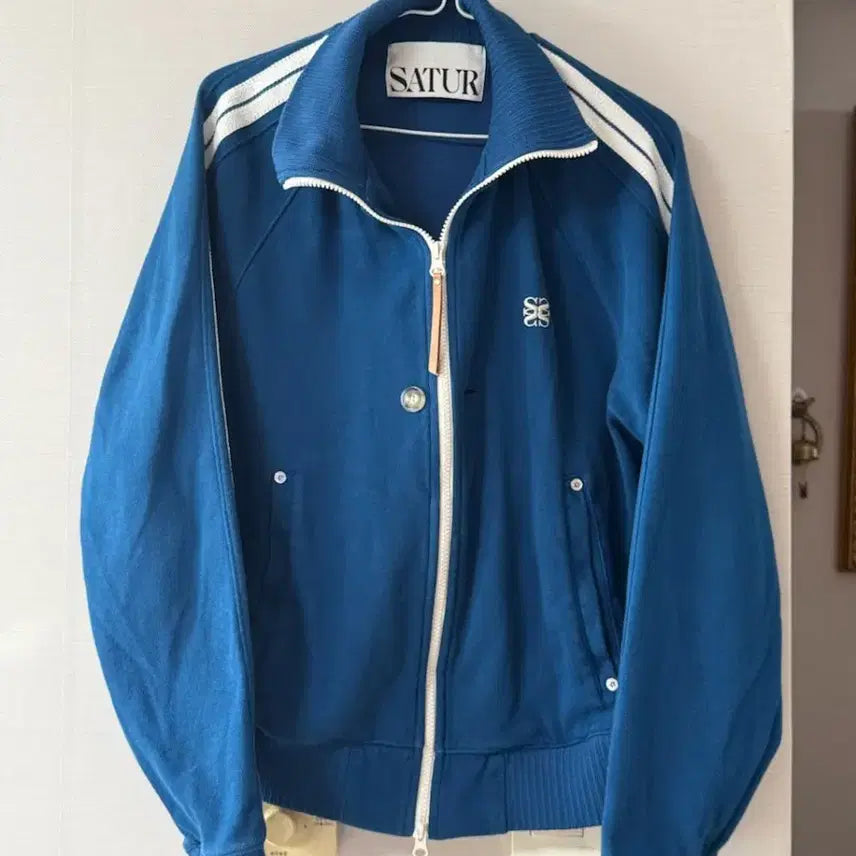 [BUNJANG] SATUR Blue Training Set / (정품 미착용) SATUR 블루 셋업 판매 L 판매