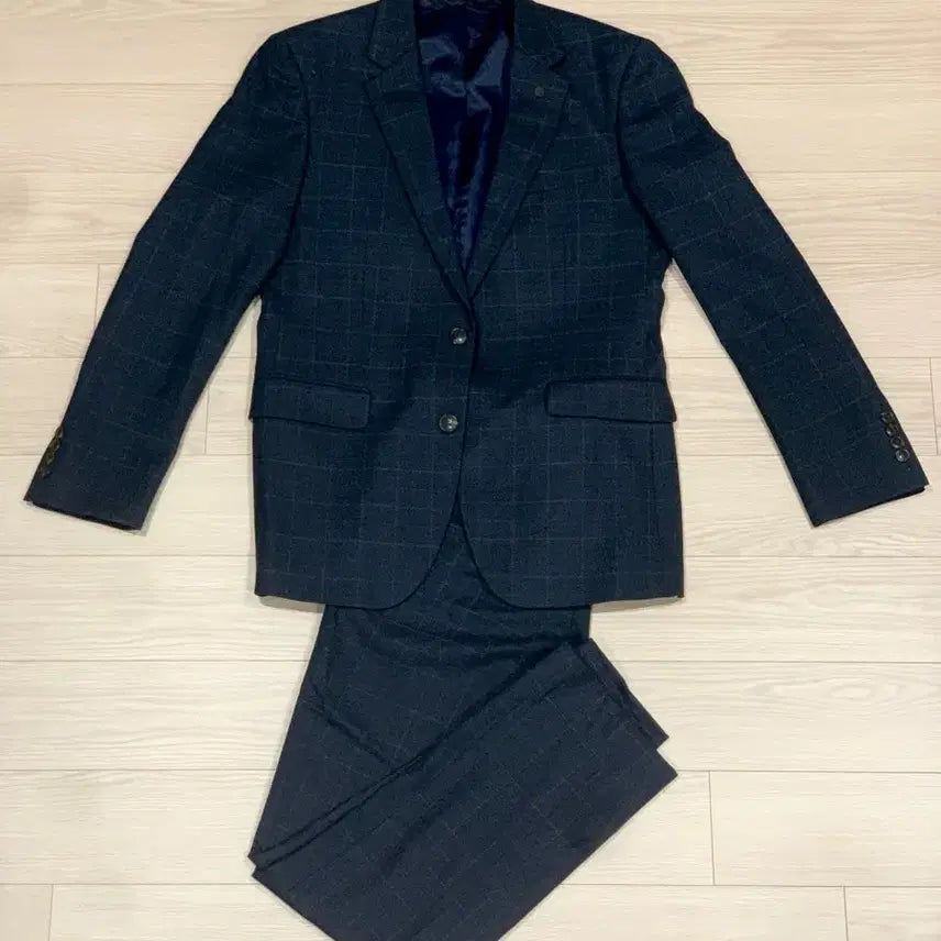 [BUNJANG] GGIO2 Checkered Suit Set / GGIO2 체크 셋업 정장 세트