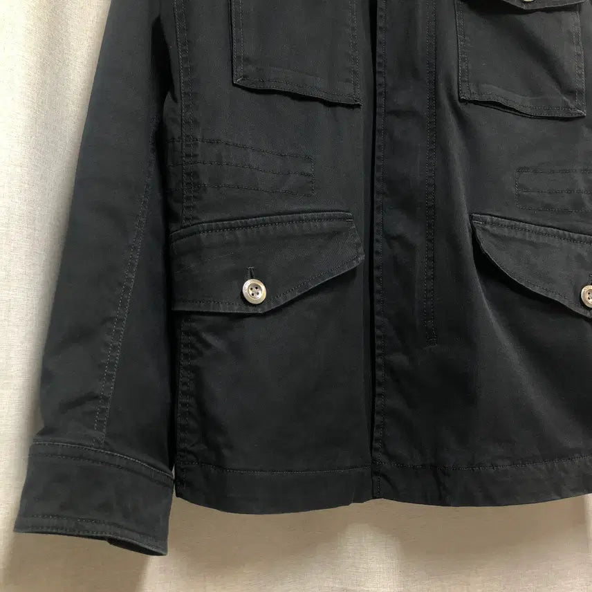 [BUNJANG] Diesel M86 Military Field Jacket (Hidden Hood) - Black L / 디젤 M86 밀리터리 필드자켓 히든후드 블랙 L