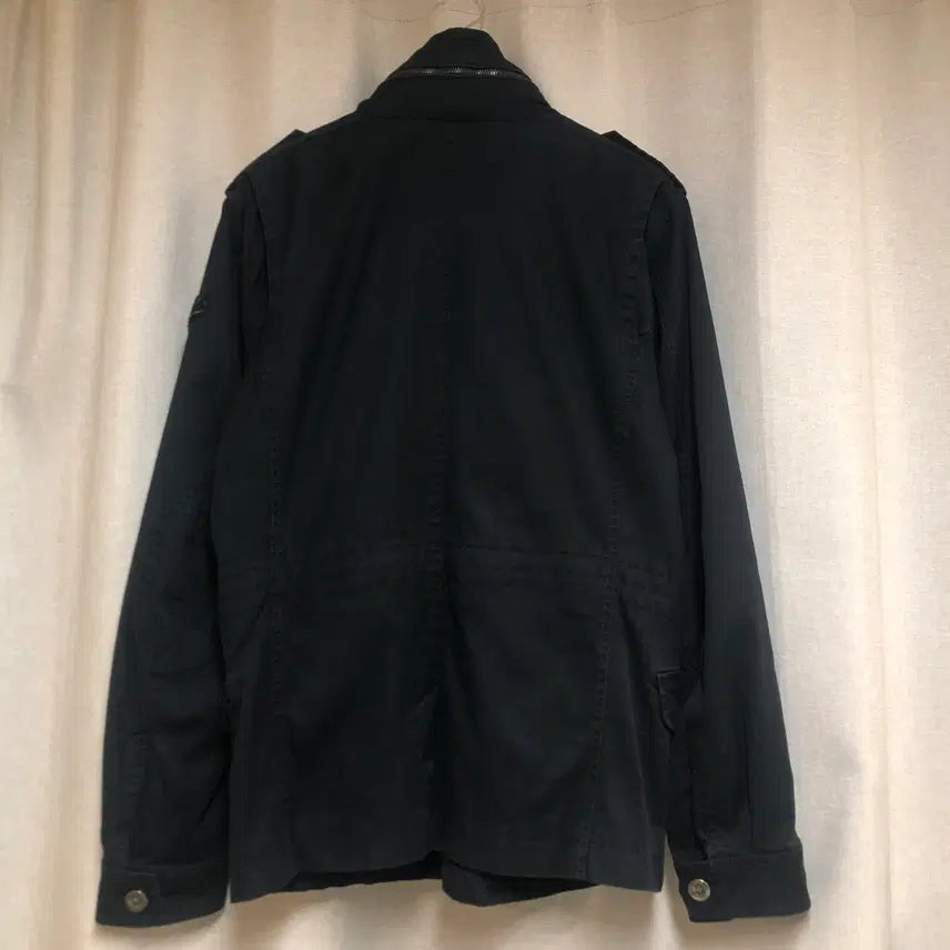 [BUNJANG] Diesel M86 Military Field Jacket (Hidden Hood) - Black L / 디젤 M86 밀리터리 필드자켓 히든후드 블랙 L