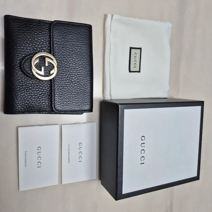 [BUNJANG] Gucci Interlocking Bifold Wallet / 구찌인터로킹반지갑