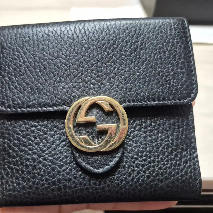 [BUNJANG] Gucci Interlocking Bifold Wallet / 구찌인터로킹반지갑