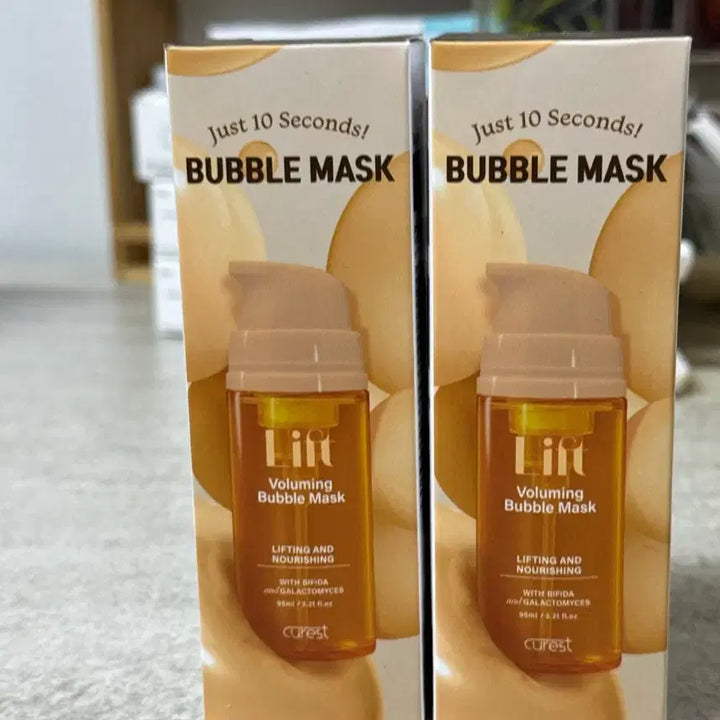 [BUNJANG] Q-rest Lift Bubble Mask Pack (2 Items) / 새상품 리프트 버블 마스크팩 95ml (2개)