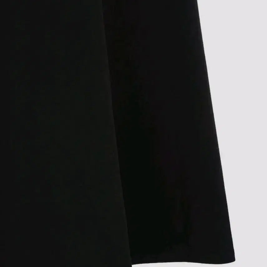 [BUNJANG] Beanpole Ladies Black Open Collar Flare Dress / 빈폴레이디스 블랙 오픈 칼라 플레어 원피스
