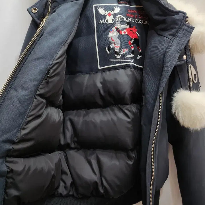[BUNJANG] Moose Knuckles Women's Bomber Padded Jacket / (정품)무스너클 여성 봄버 패딩
