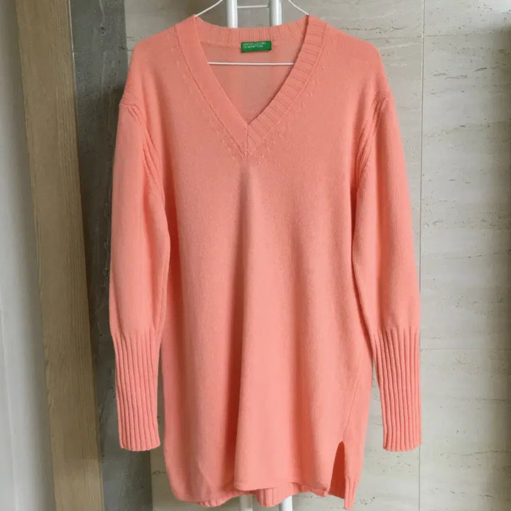 [BUNJANG] Benetton V-Neck Wool Knit Sweater / 베네통 22년 브이넥 울 니트 S