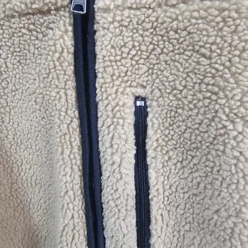 [BUNJANG] Polo Ralph Lauren Polo Jeans Brown Fleece Jacket / [110]정품 폴로 랄프로렌 폴로 진스 브라운 뽀글이 양털 후리스  L