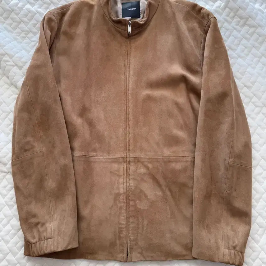 [BUNJANG] Theory Suede Jacket L / 띠어리 스웨이드 자켓 L