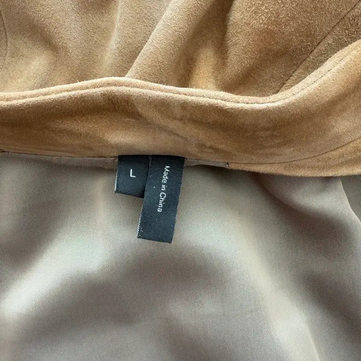 [BUNJANG] Theory Suede Jacket L / 띠어리 스웨이드 자켓 L