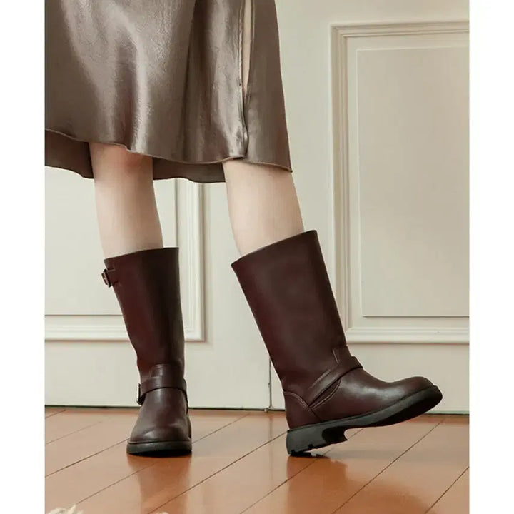 [BUNJANG] Elizabeth Stuart Biker Half Boots / 엘리자베스스튜어트 바이커 하프부츠 판매합니다 !