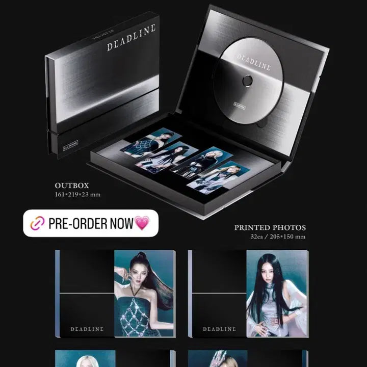 [BUNJANG] Blackpink Deadline Gray Version Album (Sealed) / 블랙핑크 데드라인 그레이 버전 미개봉 앨범