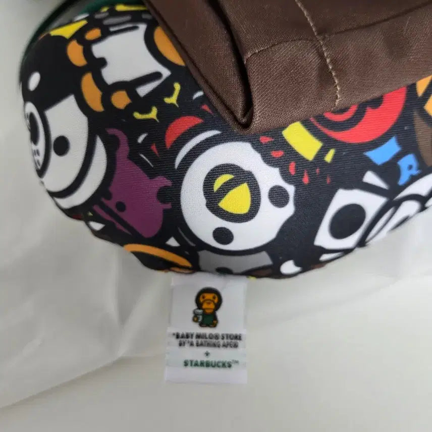 [SOLD OUT] 베이프 BAPE 캐릭터 목베개 브라운