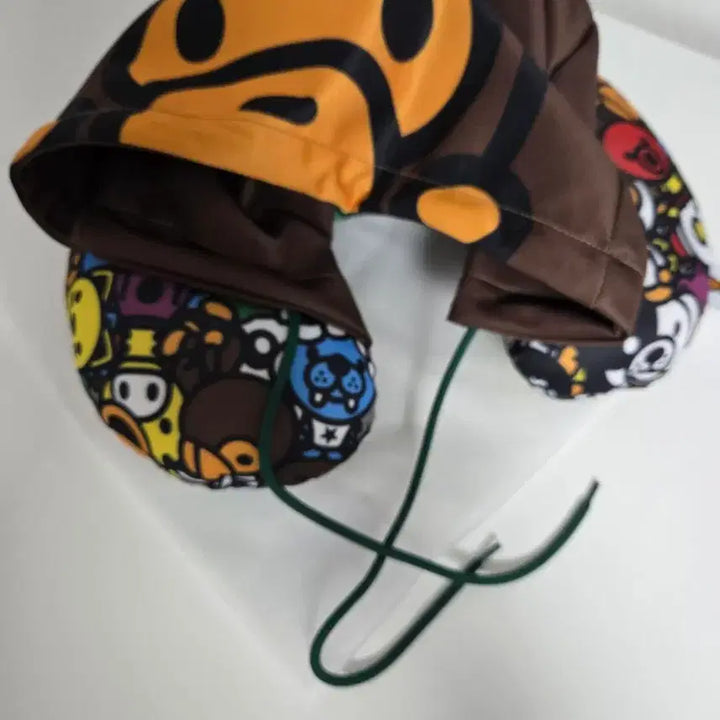 [SOLD OUT] 베이프 BAPE 캐릭터 목베개 브라운