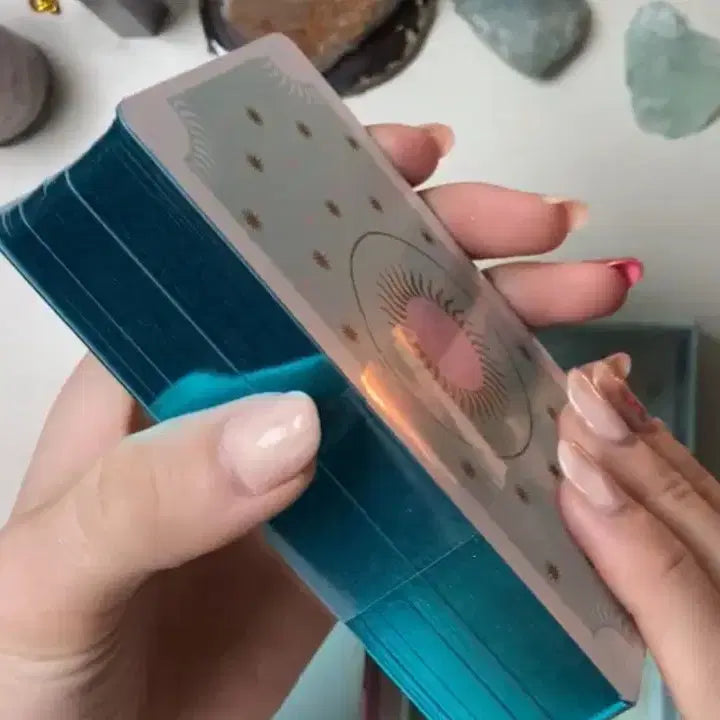 [BUNJANG] Pastel Rider Tarot Card Blue Edge Case (Old Version) / [단 한개] 파스텔라이더 타로카드 블루엣지 케이스 구버전