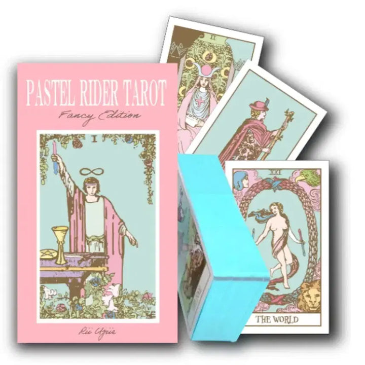 [BUNJANG] Pastel Rider Tarot Card Blue Edge Case (Old Version) / [단 한개] 파스텔라이더 타로카드 블루엣지 케이스 구버전