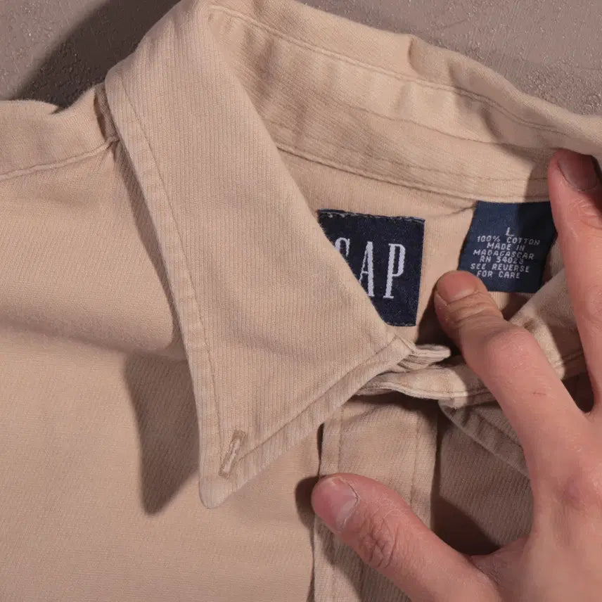 [BUNJANG] Gap Heavy Cotton Shirt C169 / 90s 갭 헤비코튼 셔츠 C169