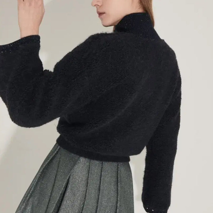[BUNJANG] LANVIN Hairly Boucle Knit Jumper / LANVIN 헤어리 부클레 니트 점퍼 90