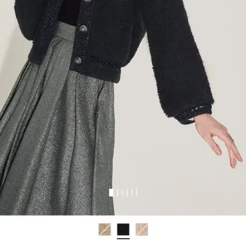 [BUNJANG] LANVIN Hairly Boucle Knit Jumper / LANVIN 헤어리 부클레 니트 점퍼 90