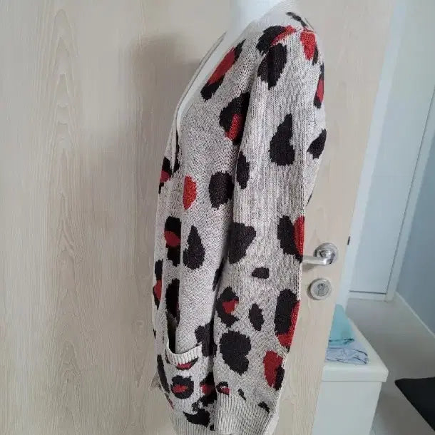 [BUNJANG] UGIZ Leopard Pattern Cardigan (Size 55-77) / UGIZ 가디건(55~77)