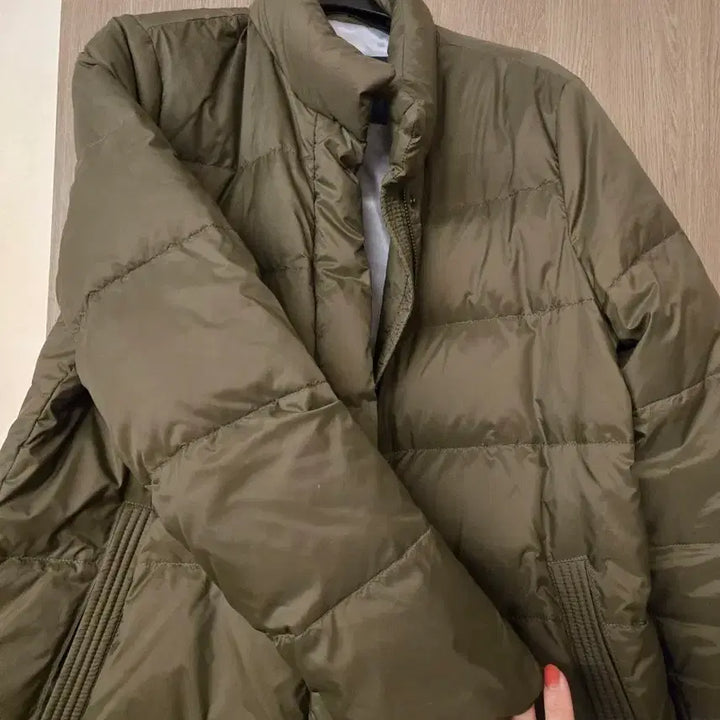 [BUNJANG] Beanpole Khaki Padded Jumper (Size 66) / 빈폴 카키색 패딩 점퍼66 새상품