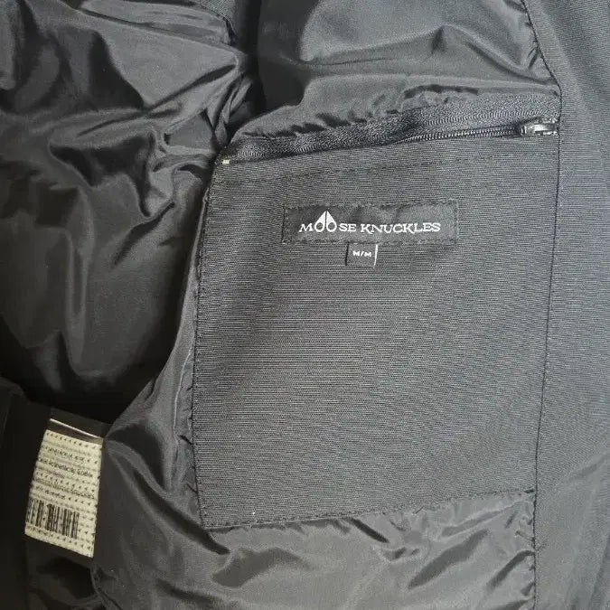 [BUNJANG] Black Padded Jacket (Size 90) / 무스너클 스타일 블랙 남성 패딩 90/ 상태좋음