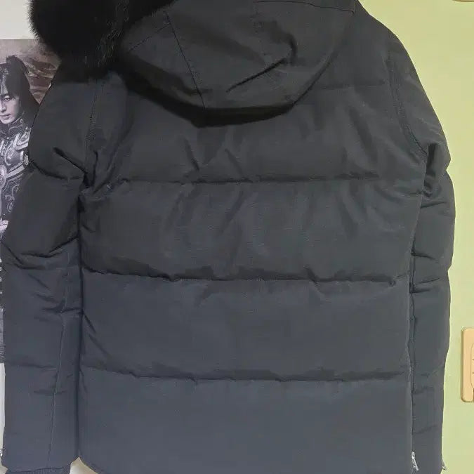 [BUNJANG] Black Padded Jacket (Size 90) / 무스너클 스타일 블랙 남성 패딩 90/ 상태좋음