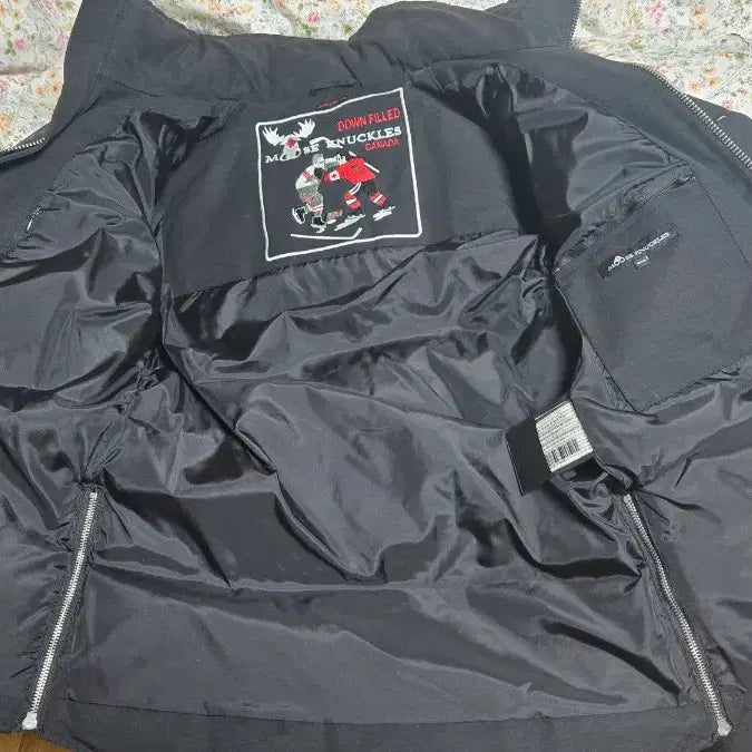 [BUNJANG] Black Padded Jacket (Size 90) / 무스너클 스타일 블랙 남성 패딩 90/ 상태좋음