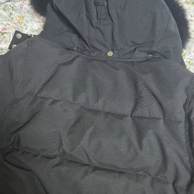 [BUNJANG] Black Padded Jacket (Size 90) / 무스너클 스타일 블랙 남성 패딩 90/ 상태좋음