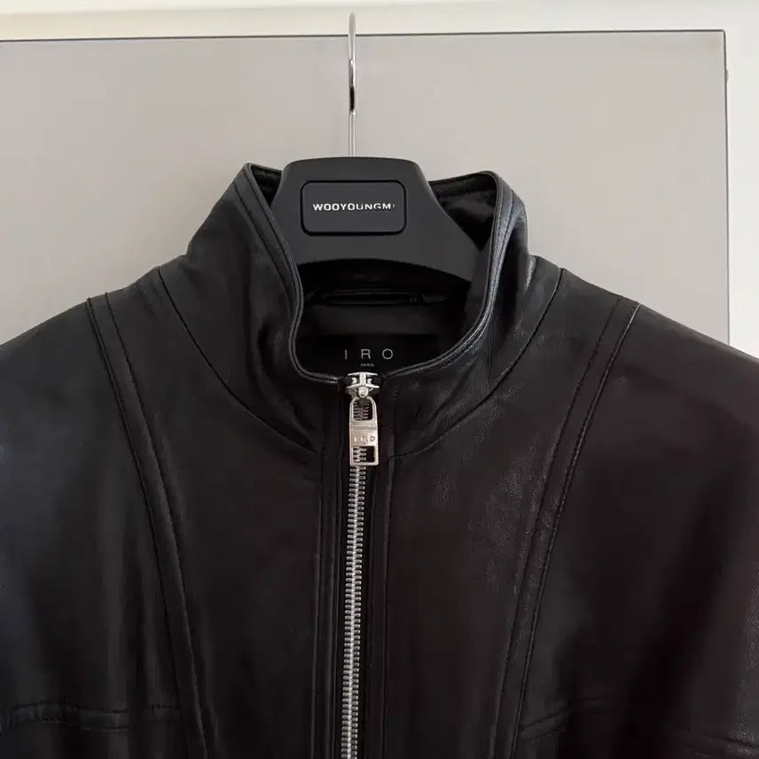 [BUNJANG] IRO Leather Blouson Jacket / 이로 IRO 레더 블루종