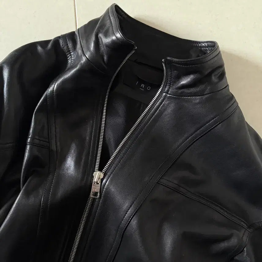 [BUNJANG] IRO Leather Blouson Jacket / 이로 IRO 레더 블루종