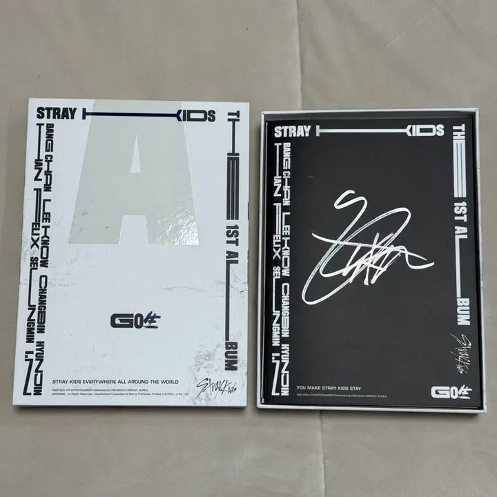 [BUNJANG] Stray Kids Hyunjin Signed Album / 스트레이키즈 현진 고생 싸인 앨범