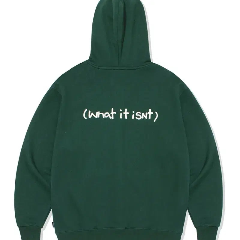 [BUNJANG] What It Isnt Hoodie Green L / 와릿이즌 후드집업 그린 L