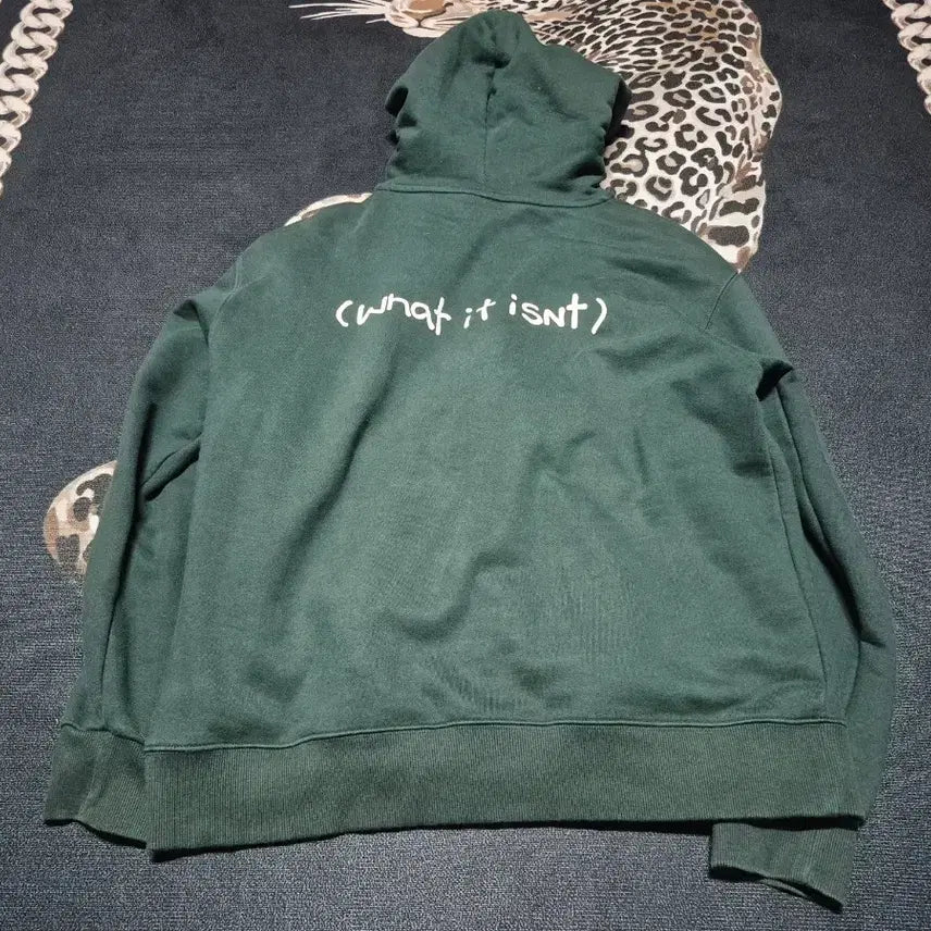 [BUNJANG] What It Isnt Hoodie Green L / 와릿이즌 후드집업 그린 L