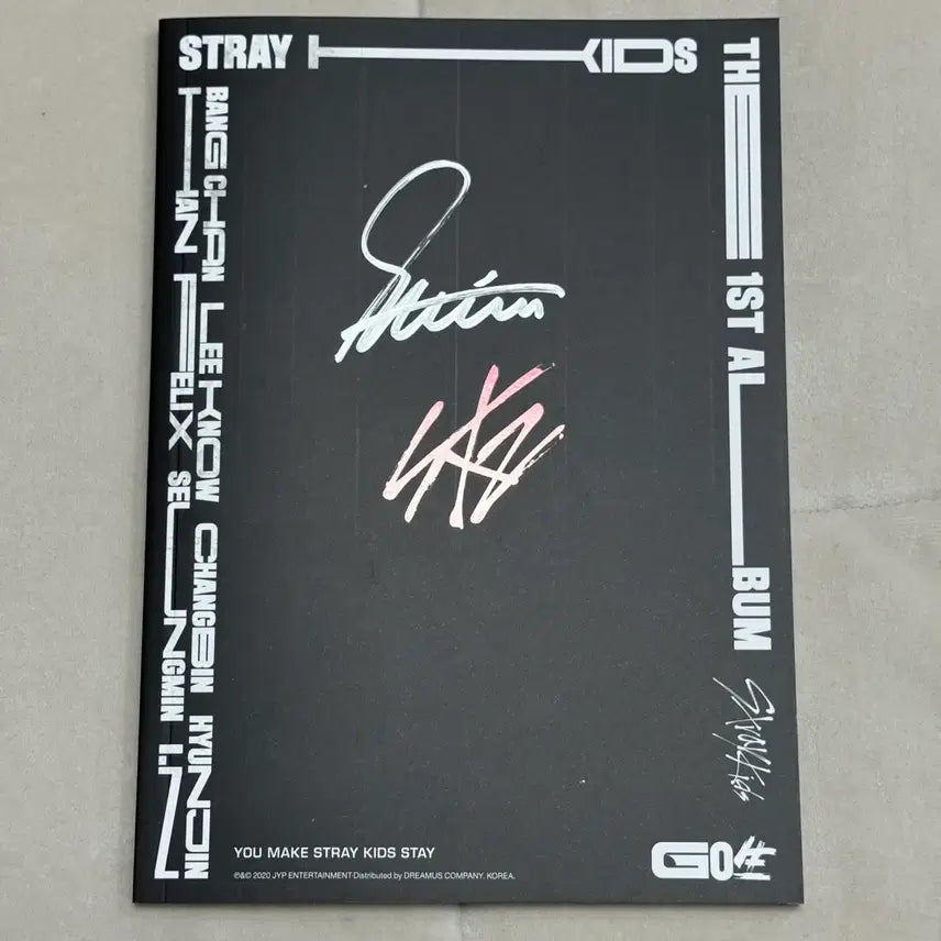 [BUNJANG] Stray Kids Seungmin Signed Album / 스트레이키즈 승민 고생 싸인 앨범