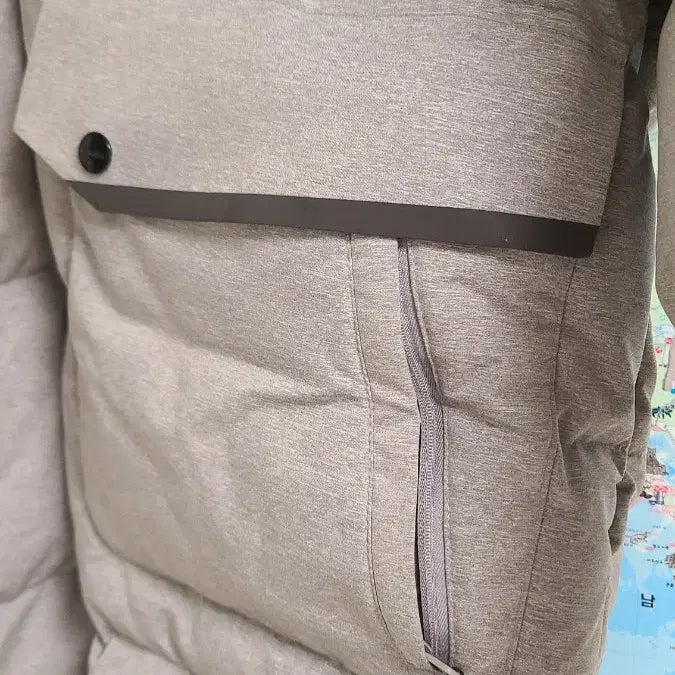 [BUNJANG] Merrell Long Padded Jacket Gray / 메렐 Merrell 롱 패딩 그레이