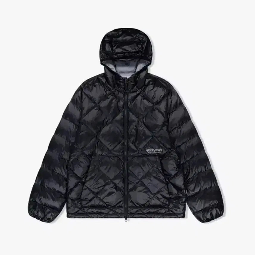 [BUNJANG] YESEYESEE Goose Down Lightweight Padded Jacket Black L / 예스아이씨 wafer goose down 경량패딩 블랙 L