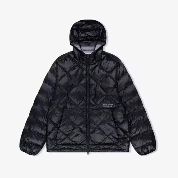 [BUNJANG] YESEYESEE Goose Down Lightweight Padded Jacket Black L / 예스아이씨 wafer goose down 경량패딩 블랙 L
